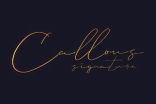 Callous Font: Elevating Campaign Visuals with Authentic Script
