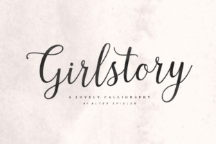 Girlstory Font: Editorial Warmth for Modern Layouts