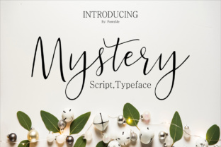 Mystery Font: A Modern Calligraphy Script for Handmade Brands