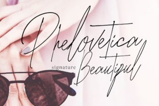 Phelovetica: A Modern Feminine Script Font for Crafters & Makers