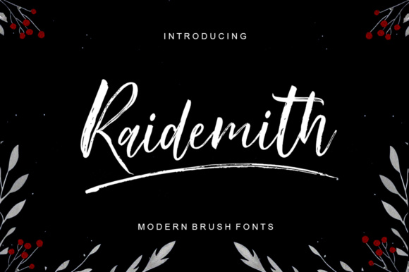 Raidemith Font Review: Textured Script for Editorial Design