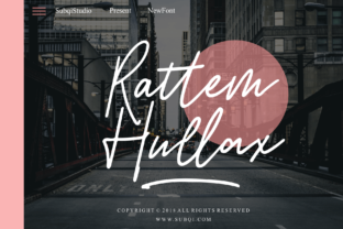 Rattem Hullax Font: Adding Organic Charm to Brand Identity