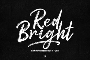 Red Bright Font: Authentic Script for Digital Campaigns