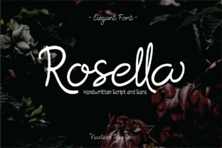 Rosella: A Monoline Font Duo That Elevates Modern Marketing Typography