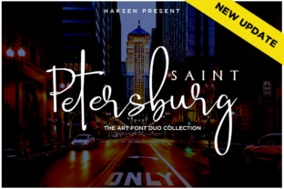 Saint Petersburg Duo Font: Elevating Small Business Branding