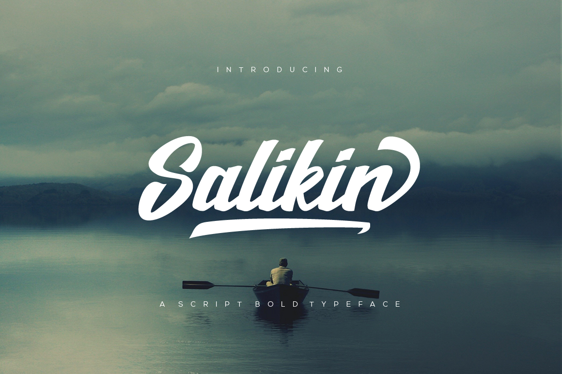 Salikin: A Bold Script Font That Elevates Editorial Design