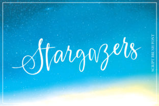 Stargazers Font: Elegant Script for Editorial Design