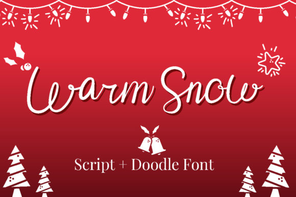 Warm Snow Font: Elevating Holiday Campaign Visuals