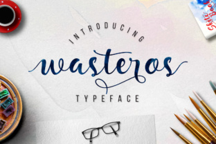 Wasteros Typeface: A Modern Script Font That Elevates Small Business Branding